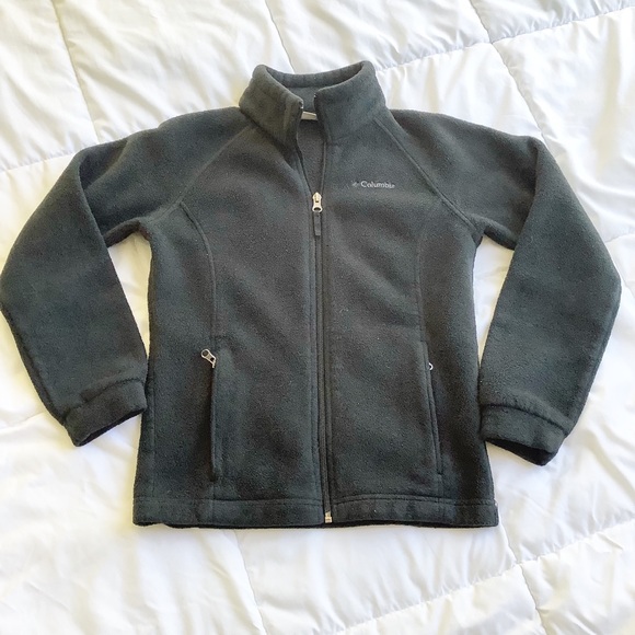 Columbia Other - Columbia Youth Jacket Black Full Zip Size M 10/12